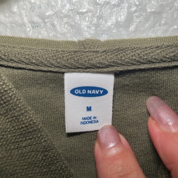 Old Navy lightweight, alpine, tundra, hooded, zip up sweater size medium - Picture 5 of 8